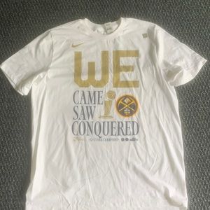 Denver Nuggets Official Championship Tshirt